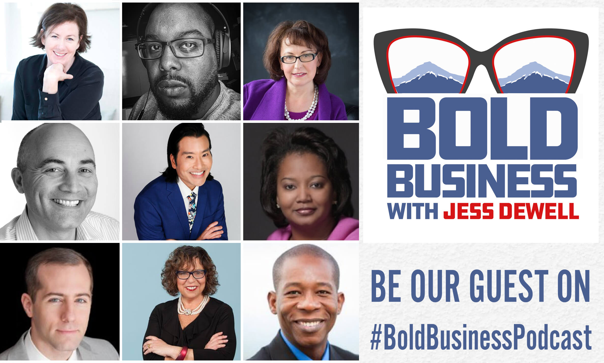 Suggest a Guest for the BOLD Business Podcast - Red Direction