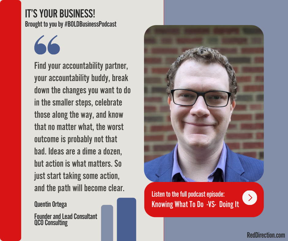 Knowing What To Do -VS- Doing It - Quentin Ortega