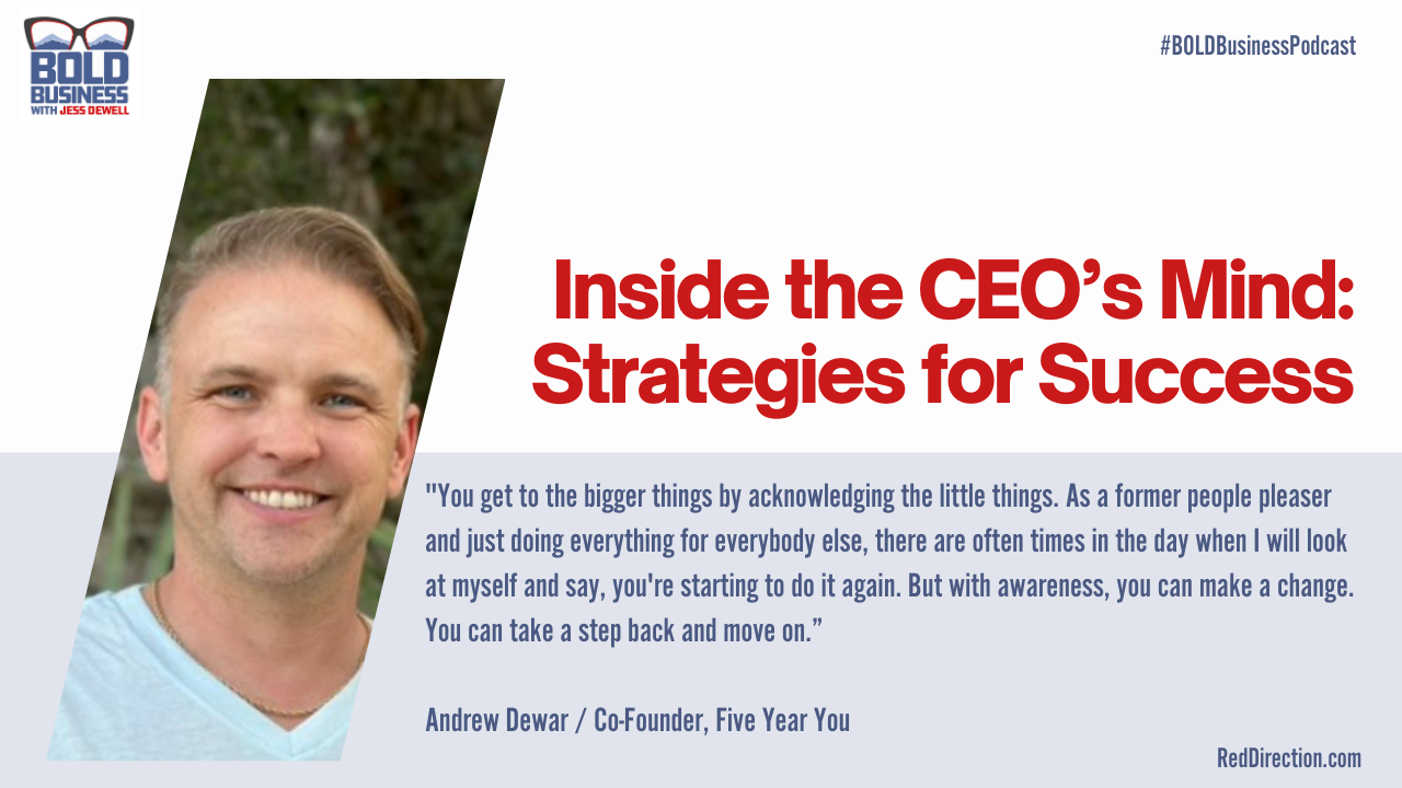 Inside the CEO’s Mind: Strategies for Success - Andrew Dewar