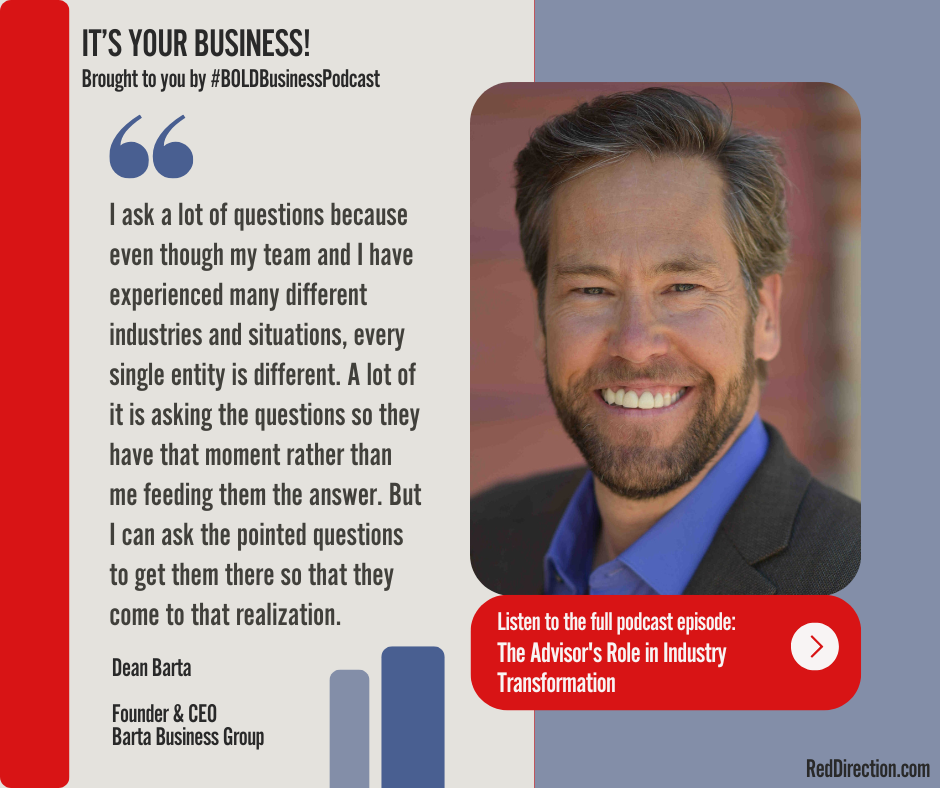 The Advisor's Role in Industry Transformation - Dean Barta