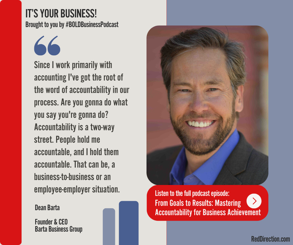 From Goals to Results: Mastering Accountability for Business Achievement - Dean Barta