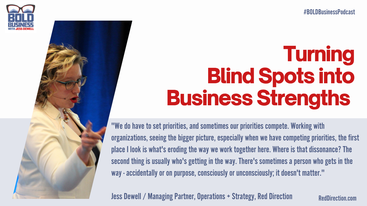 Turning Blind Spots into Business Strengths - Jess Dewell
