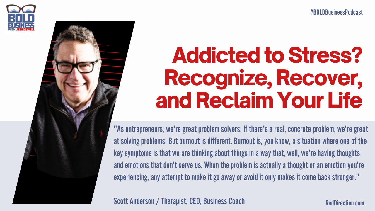 Addicted to Stress? Recognize, Recover, and Reclaim Your Life - Scott Anderson