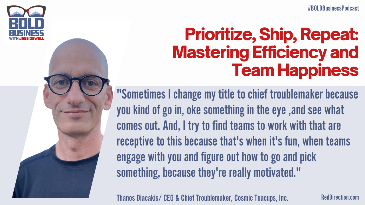 Prioritize, Ship, Repeat: Mastering Efficiency and Team Happiness - Thanos Diacakis