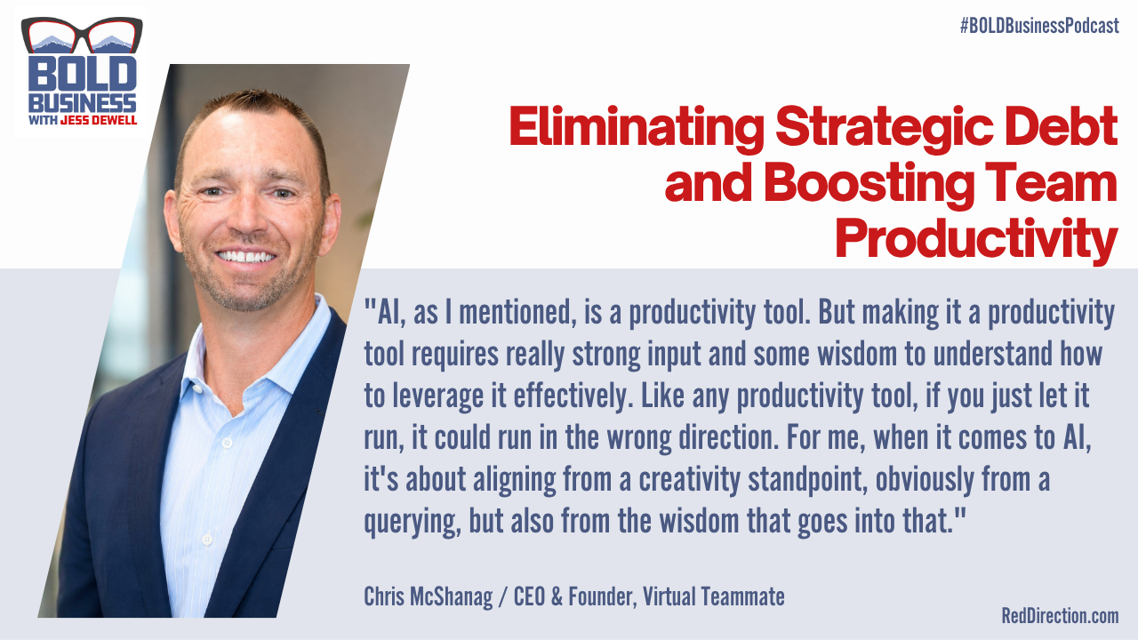 Eliminating Strategic Debt and Boosting Team Productivity - Chris McShanag